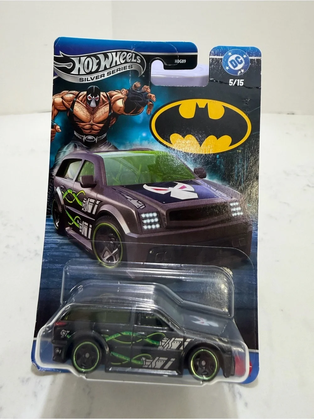 DC Batman Purple & Green Mini SUV Toy Car
